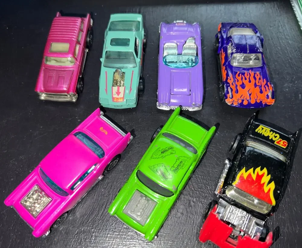 Lot 7 CHEVY Hot Wheels Matchbox-74 BLOWN CAMARO Z28-gran Sport-nomad alligator V